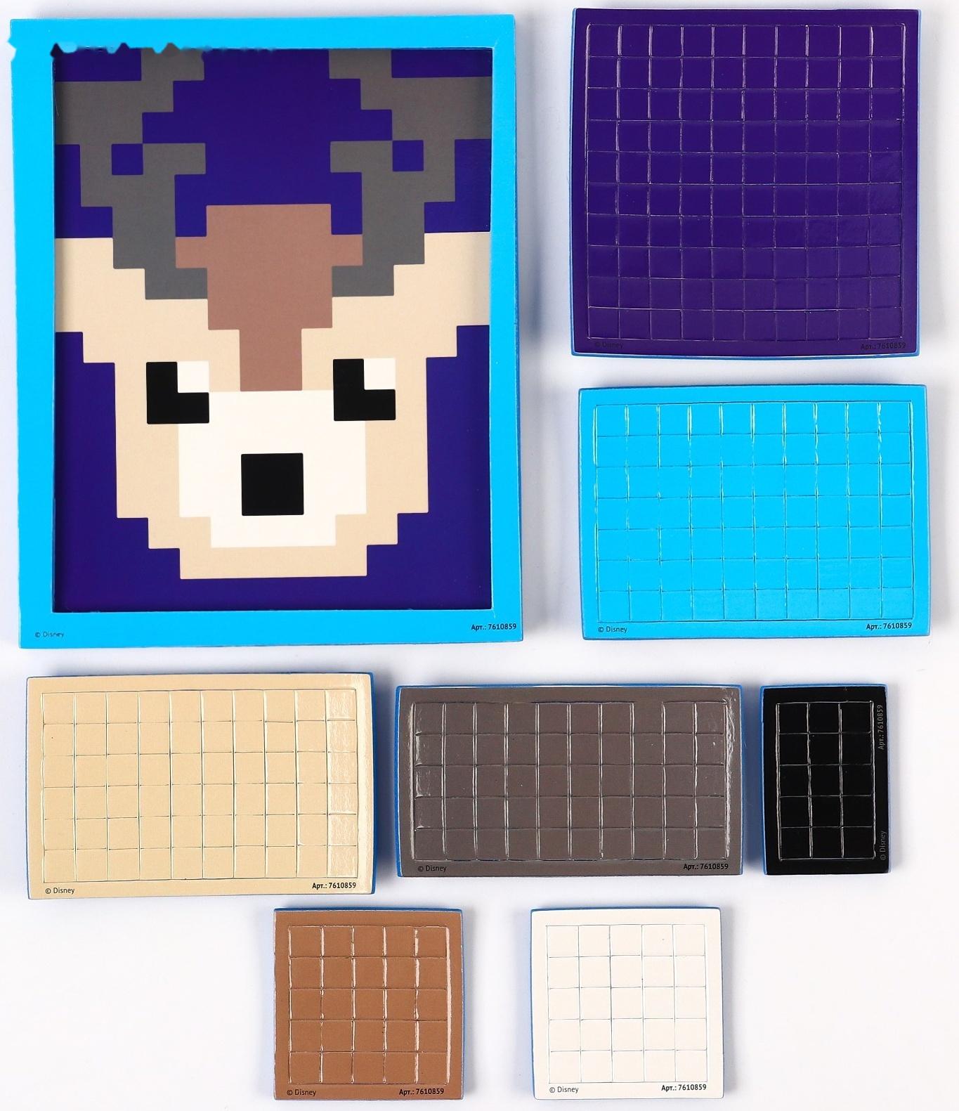 Набор мозаек 3 в 1 , Авквамозайка, Темпомозайка и ЕВА, Холодное сердце