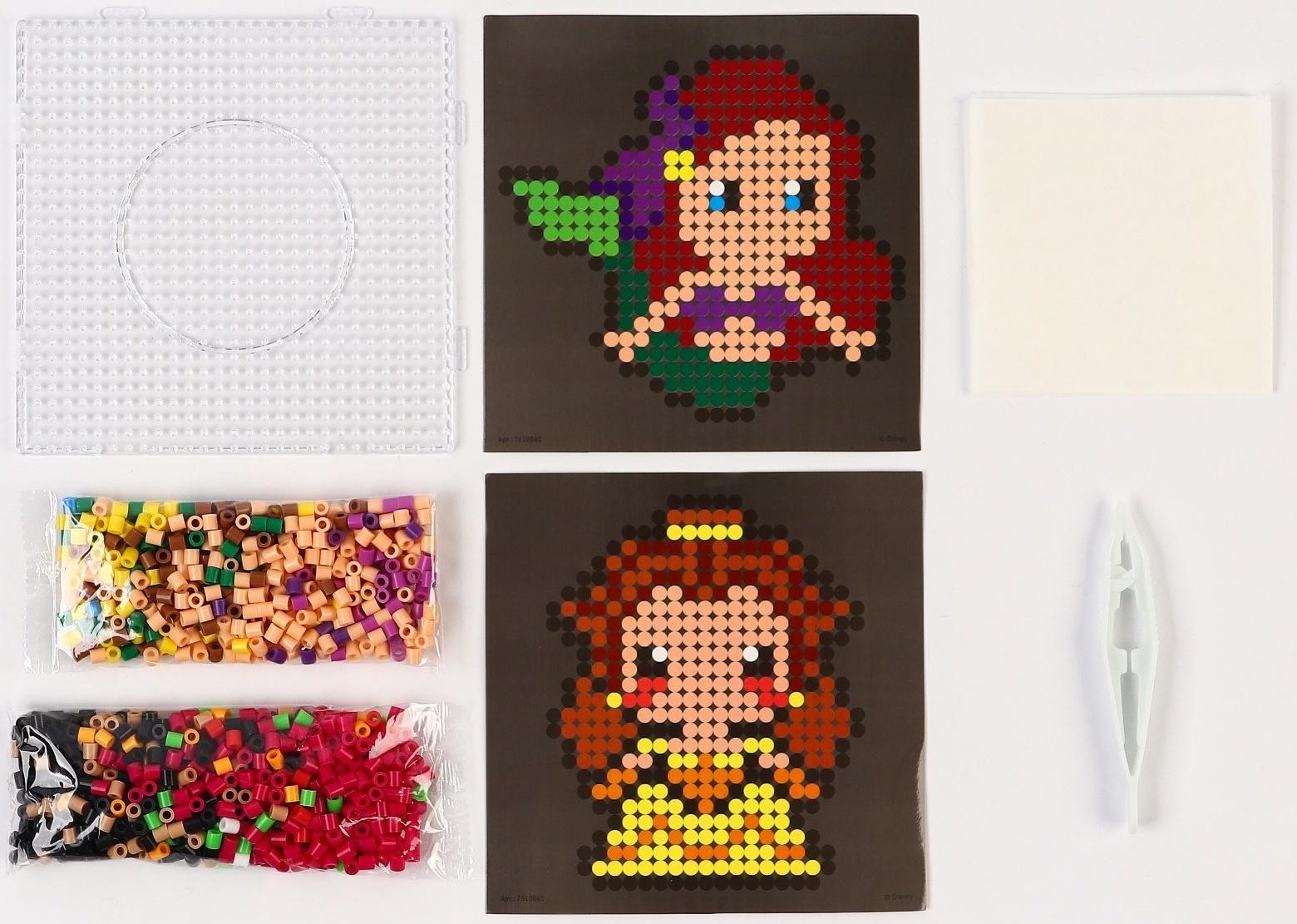 Набор мозаек 3 в 1 , Авквамозайка, Темпомозайка и ЕВА , Принцессы