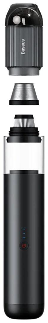 Автомобильный пылесос Baseus A3, 135 Вт, 2000 мАч, чёрный