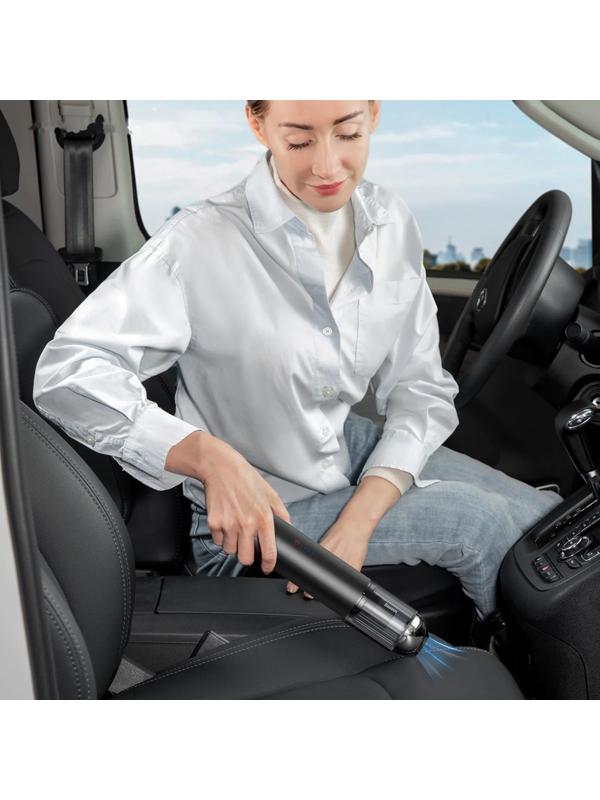 Автомобильный пылесос Baseus A3, 135 Вт, 2000 мАч, чёрный