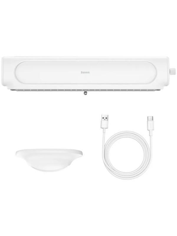 Настольный вентилятор Baseus Refreshing Monitor C lip-On & Stand-Up Desk Fan, белый