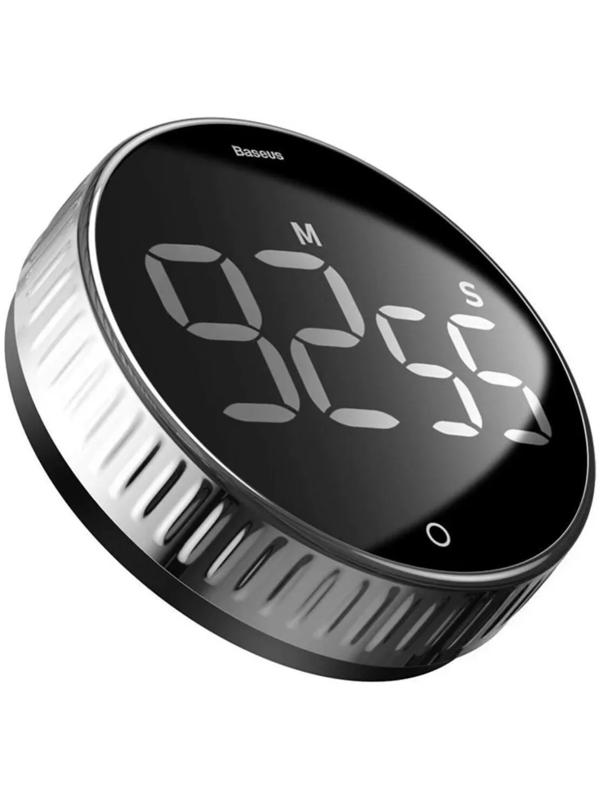 Таймер Baseus Heyo Rotation Countdown Timer, от 3ААА не в компл, чёрный