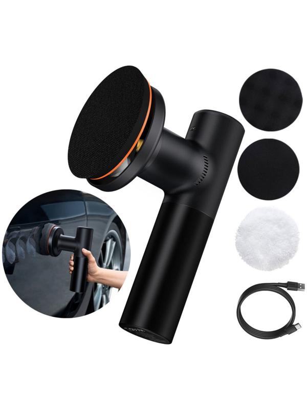 Полировальная машинка Baseus New Power Cordless Electric Polisher, 30Вт, 4000мА/ч, чёрный