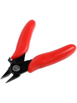 Бокорезы для электроники ЛОМ mini, пластиковые рукоятки, 90 мм