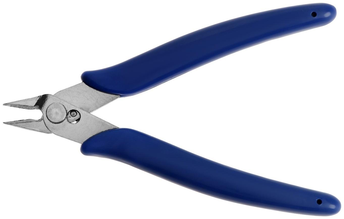 Бокорезы для электроники ТУНДРА mini, нержавеющая сталь, пластиковые рукоятки, 130 мм