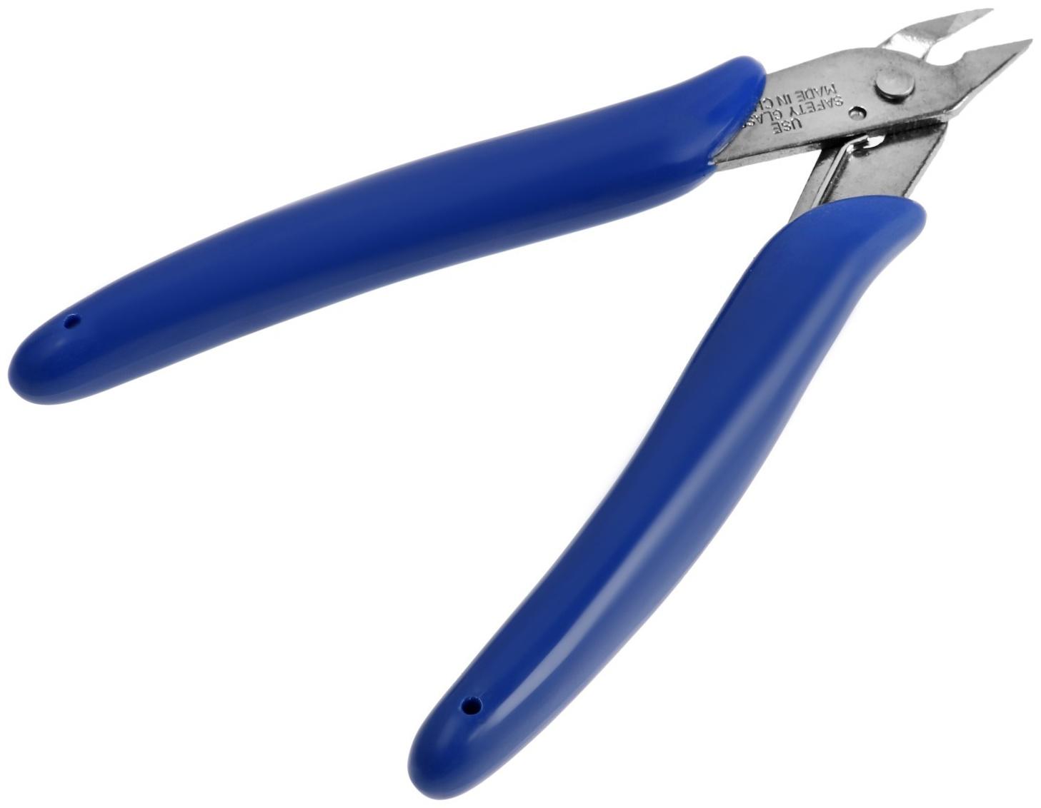 Бокорезы для электроники ТУНДРА mini, нержавеющая сталь, пластиковые рукоятки, 130 мм