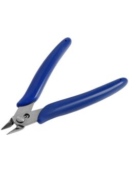 Бокорезы для электроники ТУНДРА mini, нержавеющая сталь, пластиковые рукоятки, 130 мм