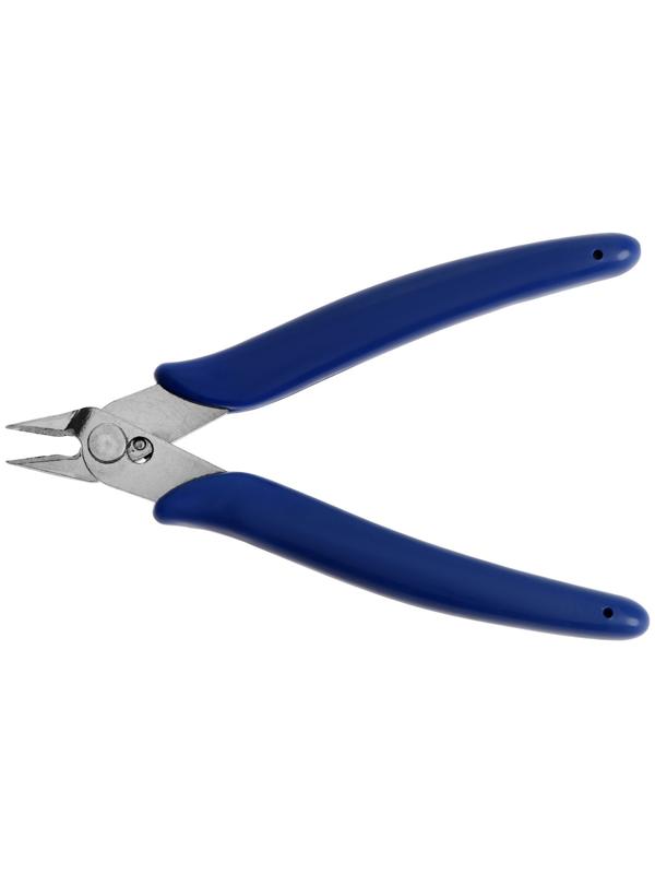 Бокорезы для электроники ТУНДРА mini, нержавеющая сталь, пластиковые рукоятки, 130 мм