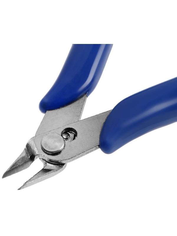 Бокорезы для электроники ТУНДРА mini, нержавеющая сталь, пластиковые рукоятки, 130 мм