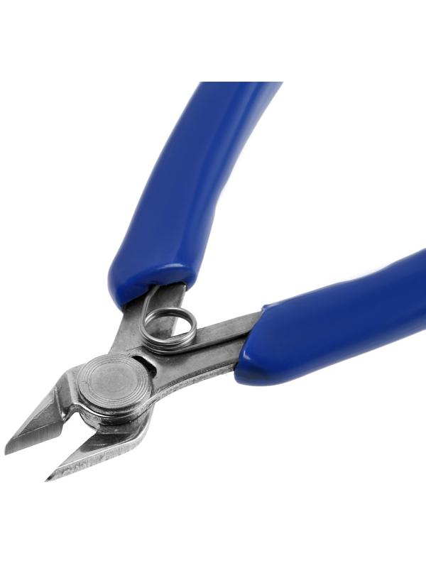 Бокорезы усиленные ТУНДРА mini, нержавеющая сталь 40Х13, пластиковые рукоятки, 125 мм