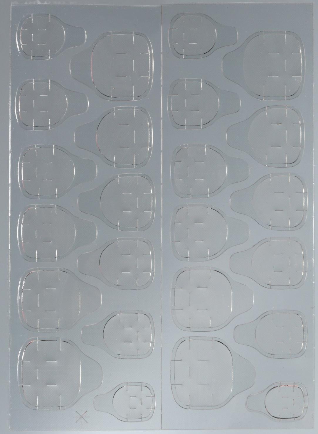 Накладные ногти «Бордо», 24 шт, клеевые пластины, форма миндаль, цвет матовый бордовый