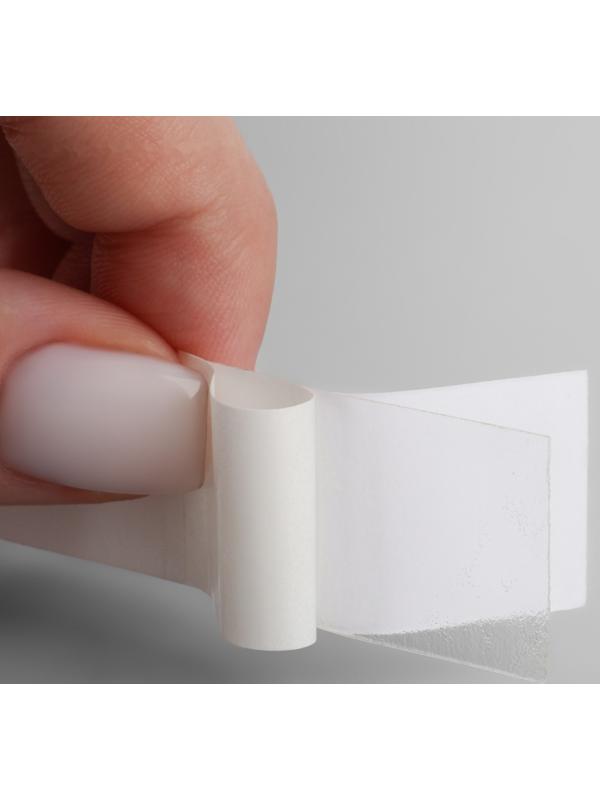 Тейпы для фиксации одежды, 1,2 × 8,5 см, 36 шт, цвет прозрачный