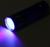 Фонарик ультрафиолетовый LUF-04, UV/LED, 9 Вт, 9 диодов, от батареек (не в комплекте), голубая