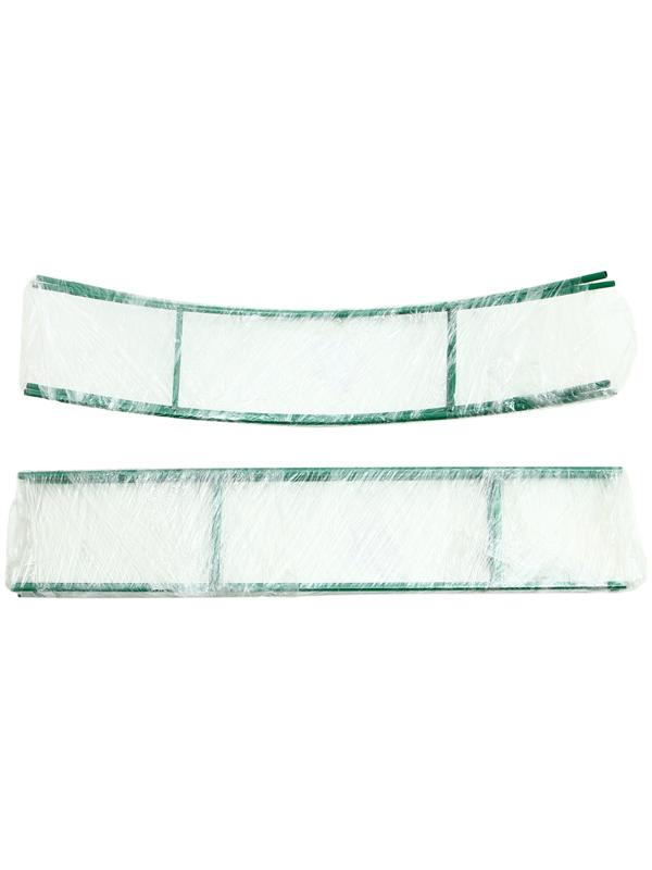 Арка садовая 240 х 125 х 20 см, разборная, металл, зелёная