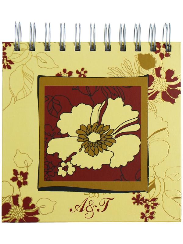 Телефонная книга 150 х 150 мм, 56 листов на гребне 