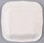 Тарелка бумажная квадратная 