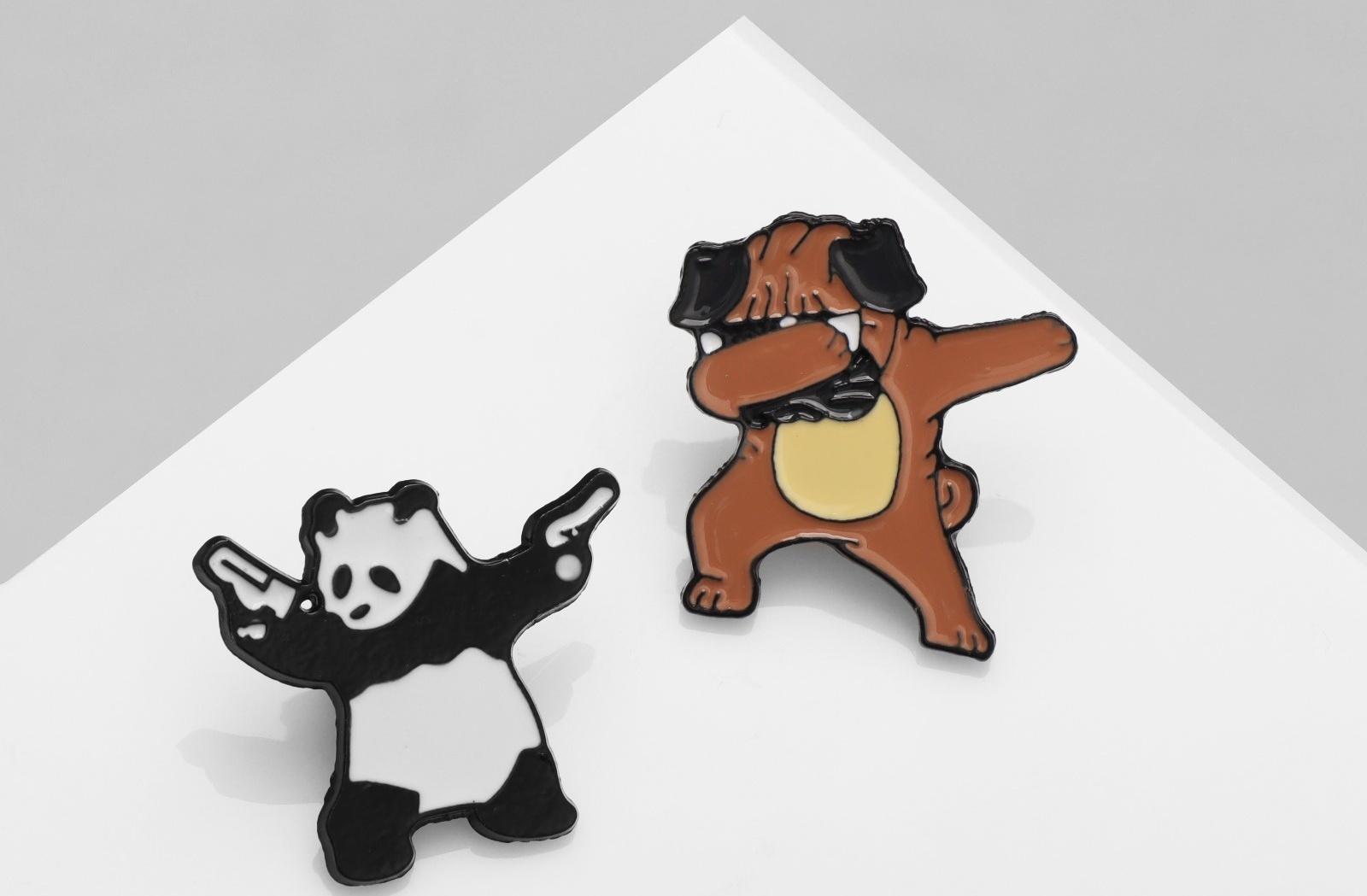 Набор значков (2шт) 