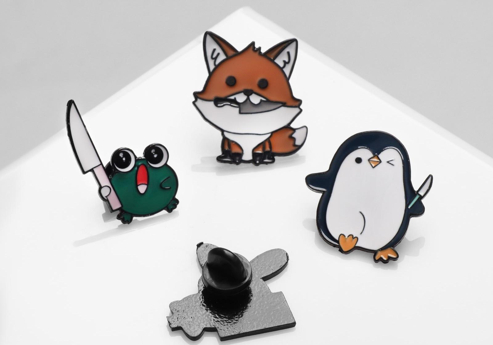 Набор значков (4шт) 