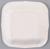Тарелка бумажная квадратная 