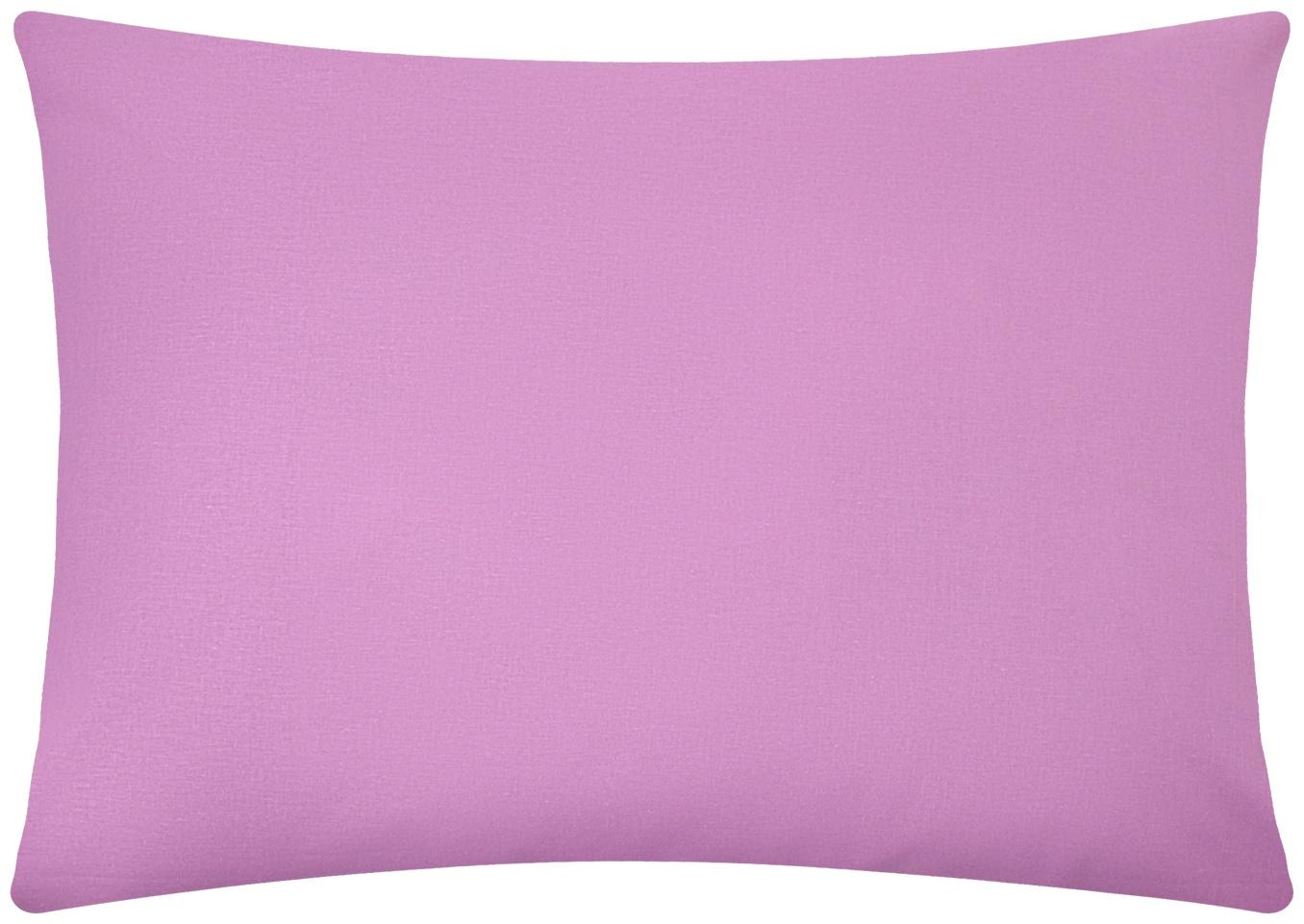 Наволочка Этель 50*70 см, цв.сиреневый, 100% хлопок, поплин, 125 г/м2