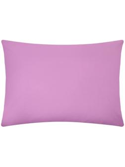 Наволочка Этель 50*70 см, цв.сиреневый, 100% хлопок, поплин, 125 г/м2