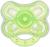 Набор Соска - пустышка с держателем, SL, КЛ +6 мес., с колпачком «Бабочка», зеленый