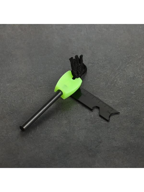 Огниво туристическое, светящееся, 10см