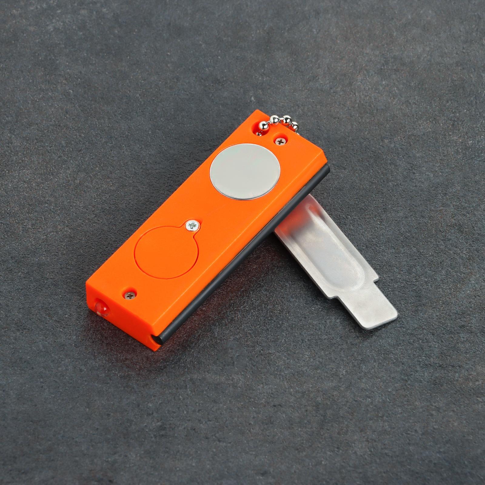 Огниво туристическое, с компасом, фонариком, 8 см