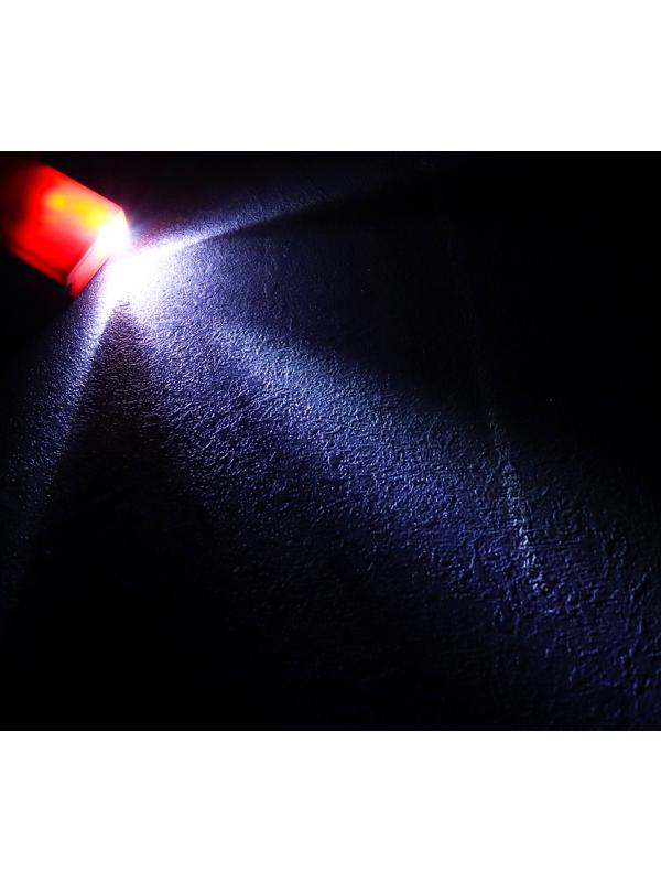 Огниво туристическое, с компасом, фонариком, 8 см