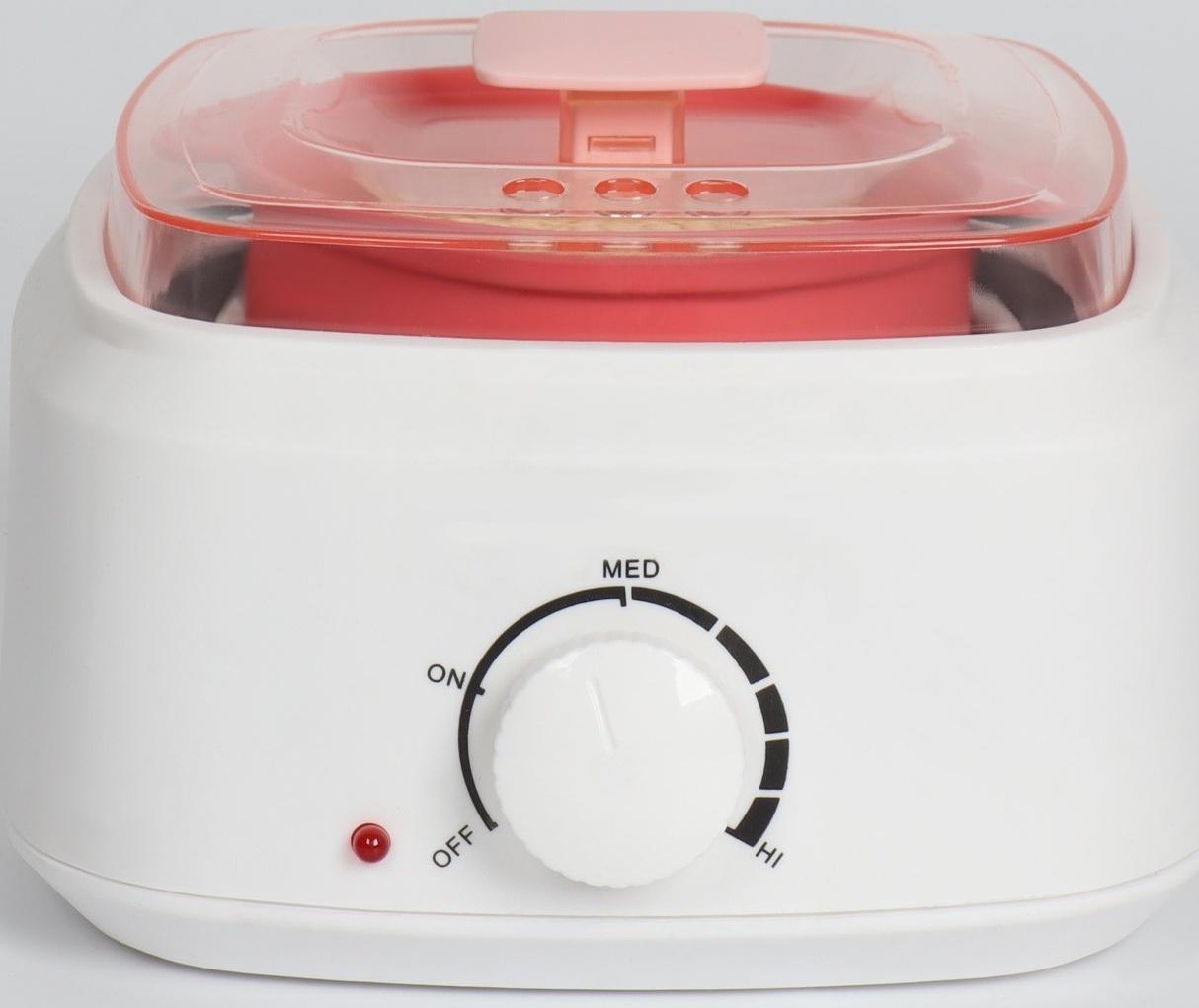 Чаша для воскоплава, d11 × 7 × 14 см, цвет розовый