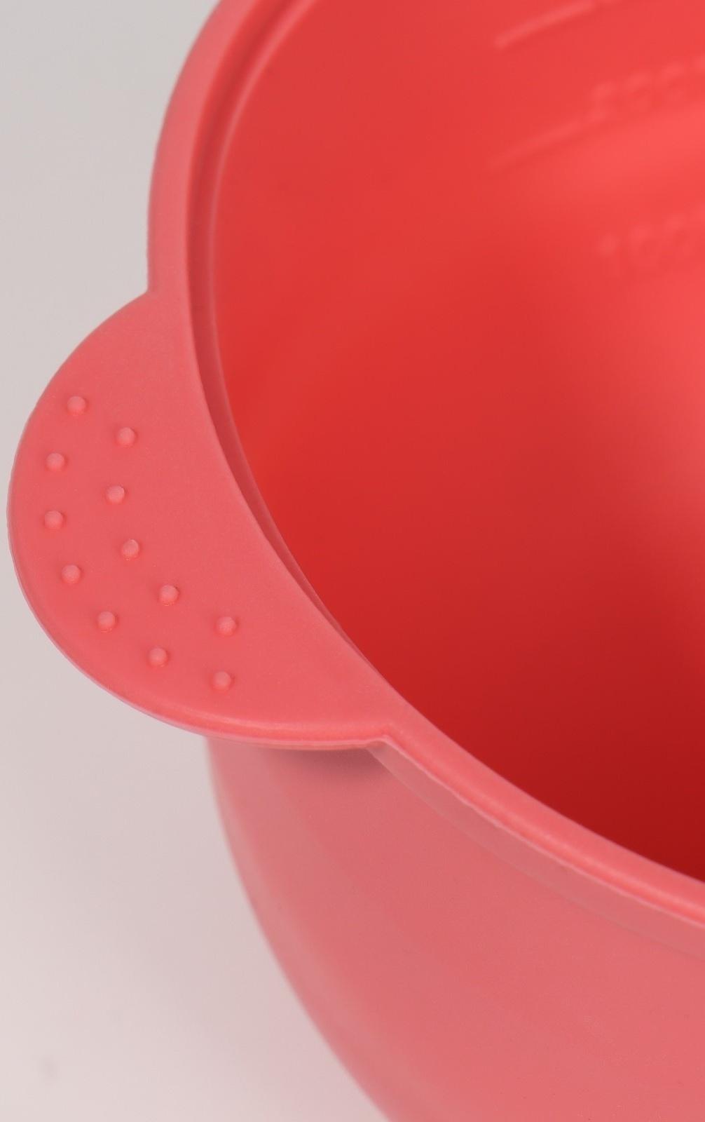 Чаша для воскоплава, d11 × 7 × 14 см, цвет розовый