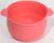Чаша для воскоплава, d11 × 7 × 14 см, цвет розовый