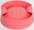 Чаша для воскоплава, d11 × 7 × 14 см, цвет розовый
