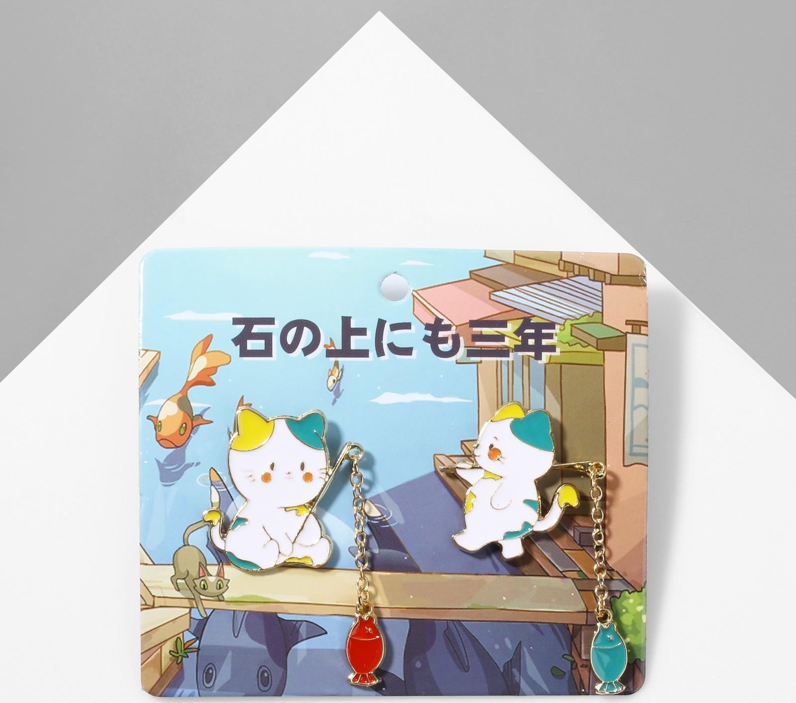 Набор значков (2шт) 