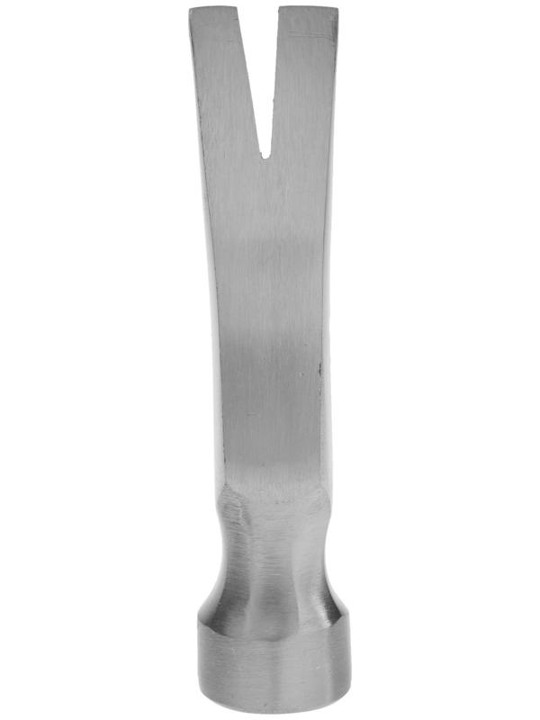 Молоток-гвоздодер ТУНДРА ПРОФИ, цельнокованый, двухкомпонентная рукоятка, 350 г