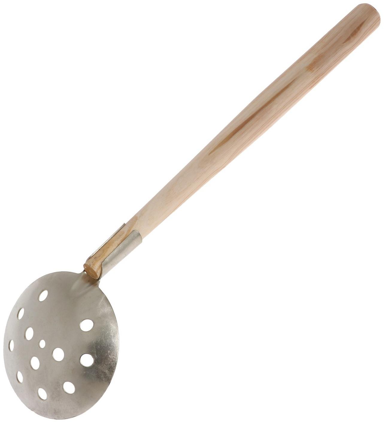 Шабалка 39 см, металлическое основание, ручка деревянная