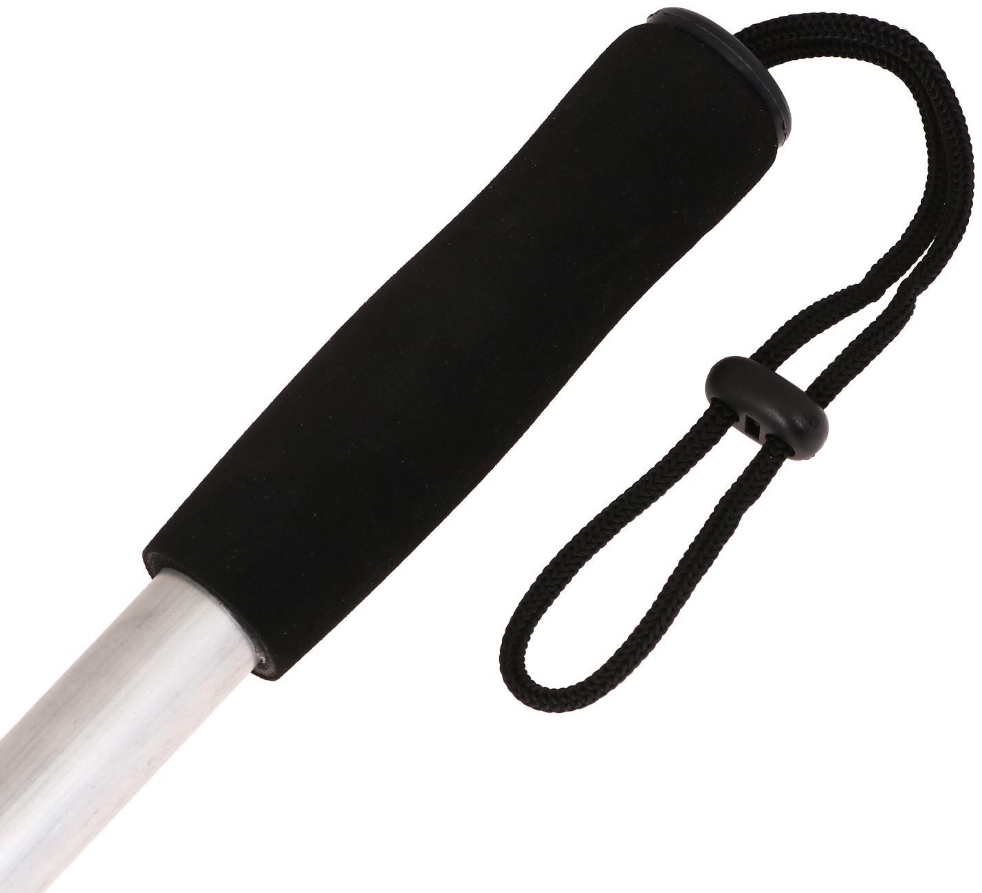 Багорик телескопический 29-65 см, алюминиевый, защита жала силикон, ручка неопрен