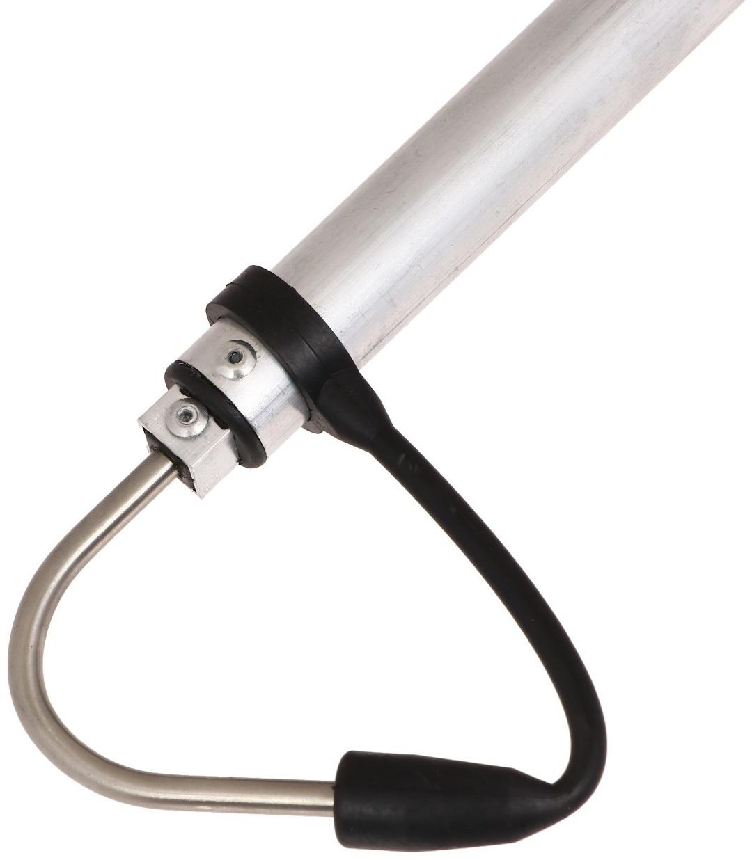 Багорик телескопический 29-65 см, алюминиевый, защита жала силикон, ручка неопрен