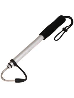 Багорик телескопический 29-65 см, алюминиевый, защита жала силикон, ручка неопрен