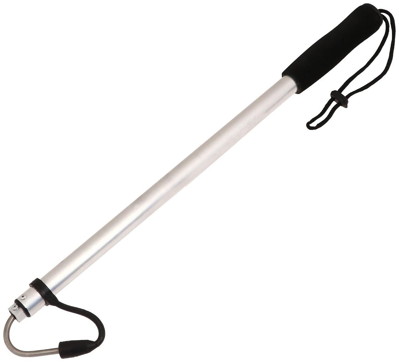 Багорик телескопический 110 см, алюминиевый, защита жала силикон, ручка неопрен