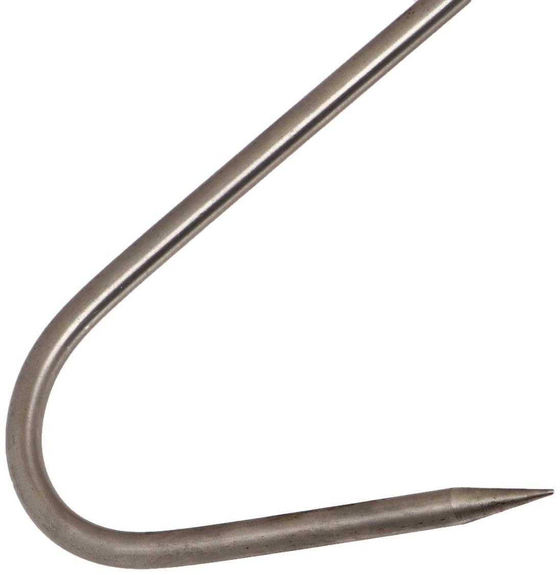 Багорик телескопический 110 см, алюминиевый, защита жала силикон, ручка неопрен