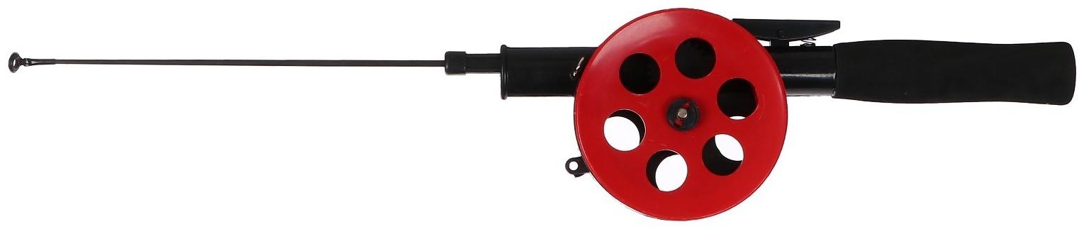 Удочка зимняя, ручка неопрен, диаметр катушки 9.5 см, HFB-1F