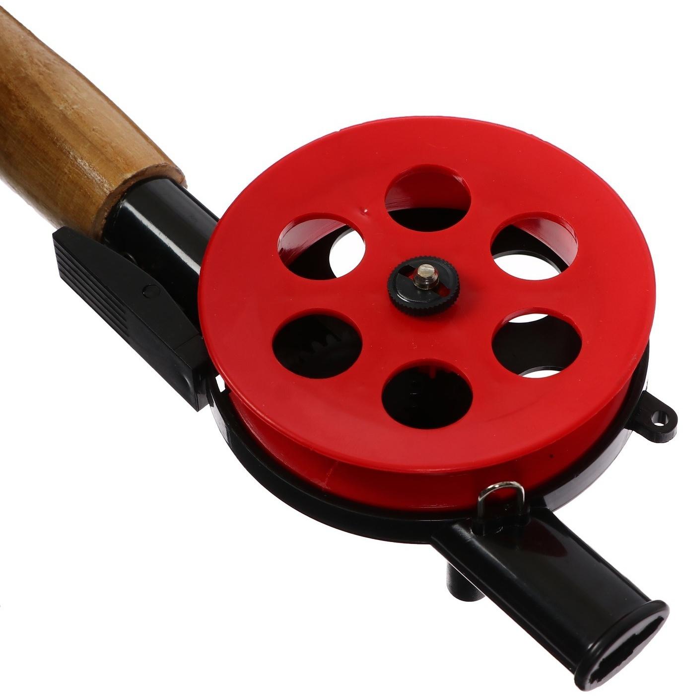 Удочка зимняя, ручка неопрен, диаметр катушки 9.5 см, HFB-1M