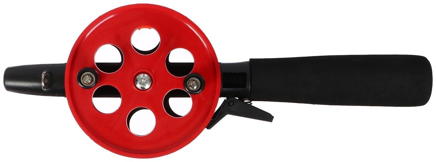 Удочка зимняя, ручка неопрен, диаметр катушки 7.5 см, HFB-2F