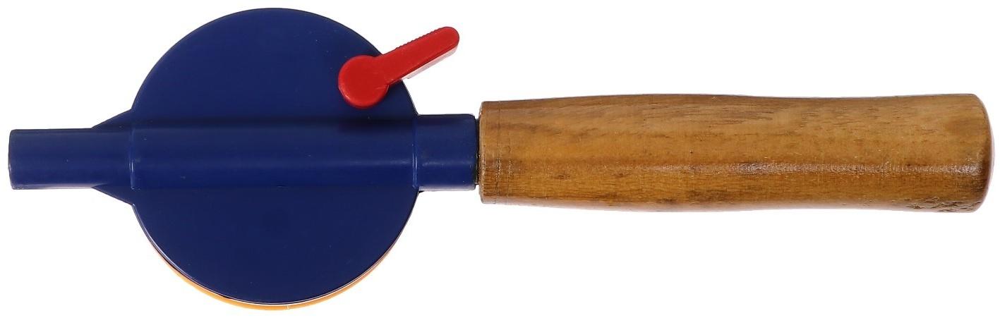 Удочка зимняя, ручка дерево, диаметр катушки 7 см, HFB-3M