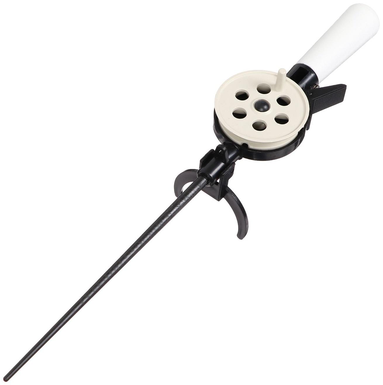 Удочка зимняя, ручка пенопласт длиной 70 мм, диаметр катушки 5.5 см, HFB-5B