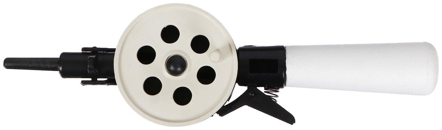 Удочка зимняя, ручка пенопласт длиной 70 мм, диаметр катушки 5.5 см, HFB-5B