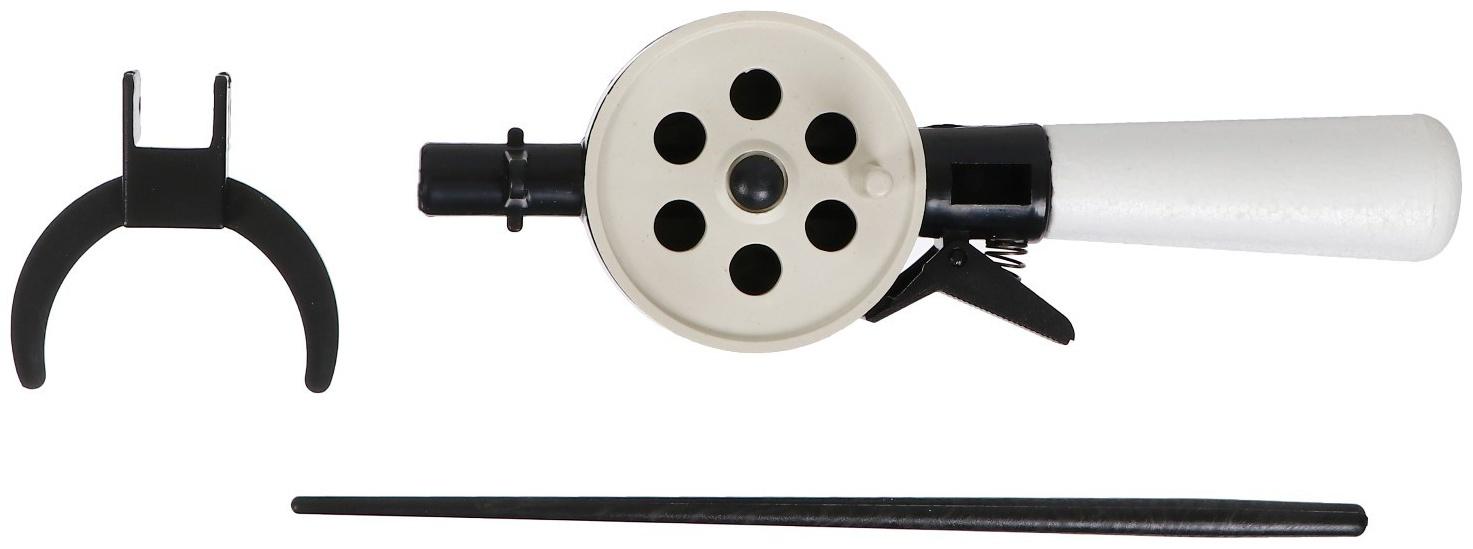 Удочка зимняя, ручка пенопласт длиной 70 мм, диаметр катушки 5.5 см, HFB-5B