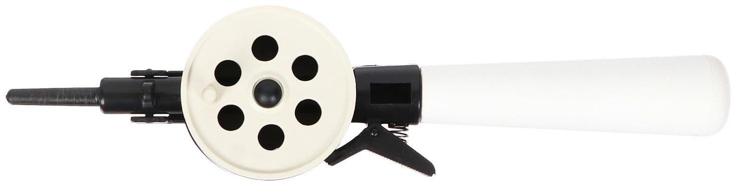 Удочка зимняя, ручка пенопласт длиной 100 мм, диаметр катушки 5.5 см, HFB-5B