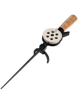 Удочка зимняя, ручка пробка длиной 70 мм, диаметр катушки 5.5 см, HFB-5X